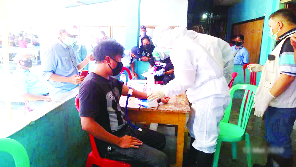 Protokol Kesehatan Pasar Pinasungkulan Diperketat